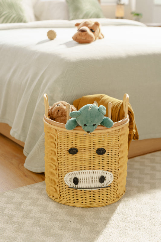 geronimo giraffe round basket