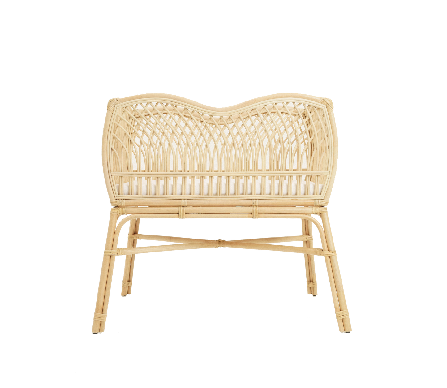 boho baby natural bassinet