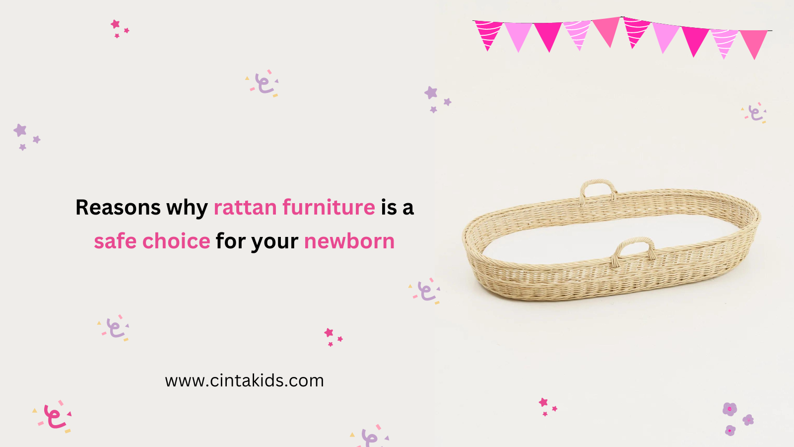 Reasons why rattan furniture is a safe choice for your newborn