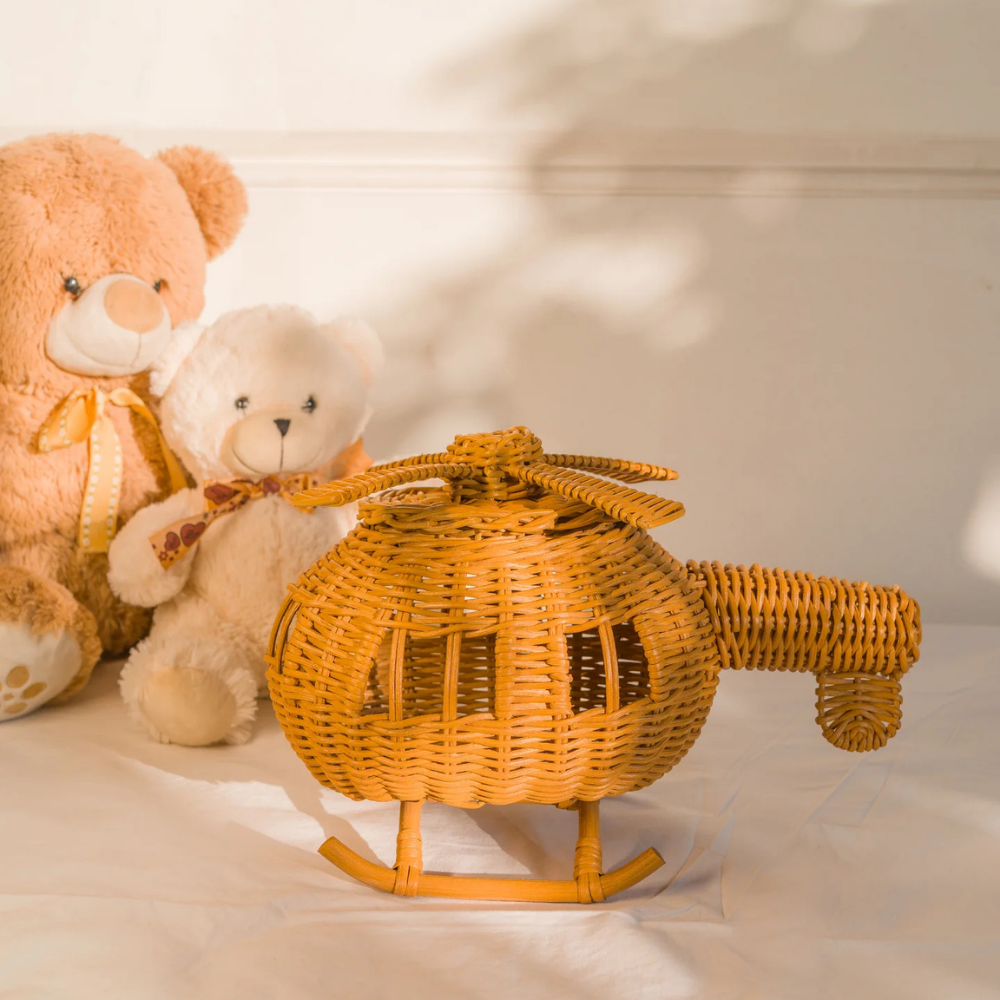 Rattan Helicopter Basket