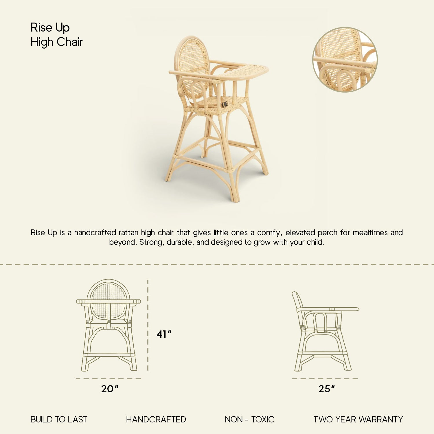 Rise Up High Chair