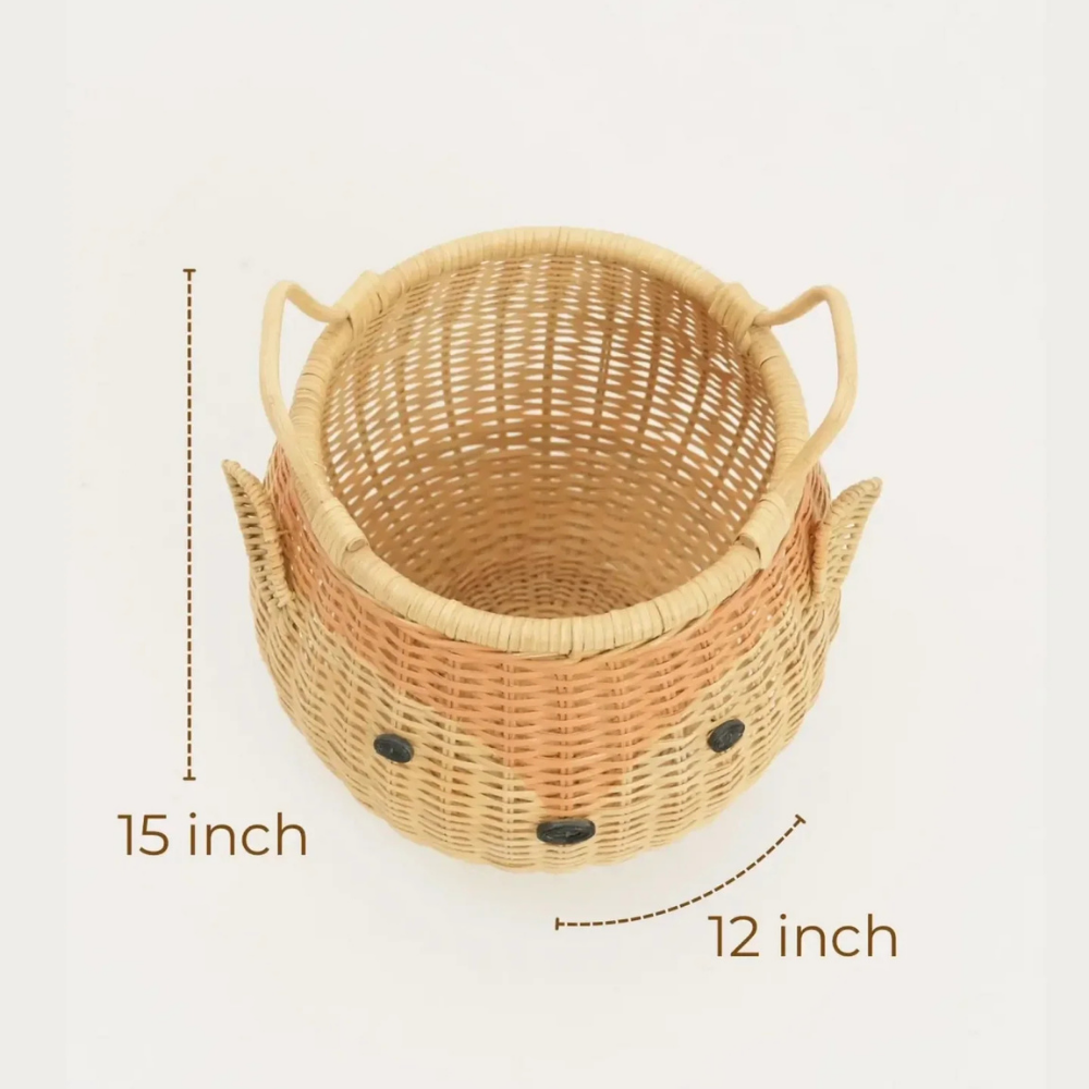 Fernie the Fox Storage Basket