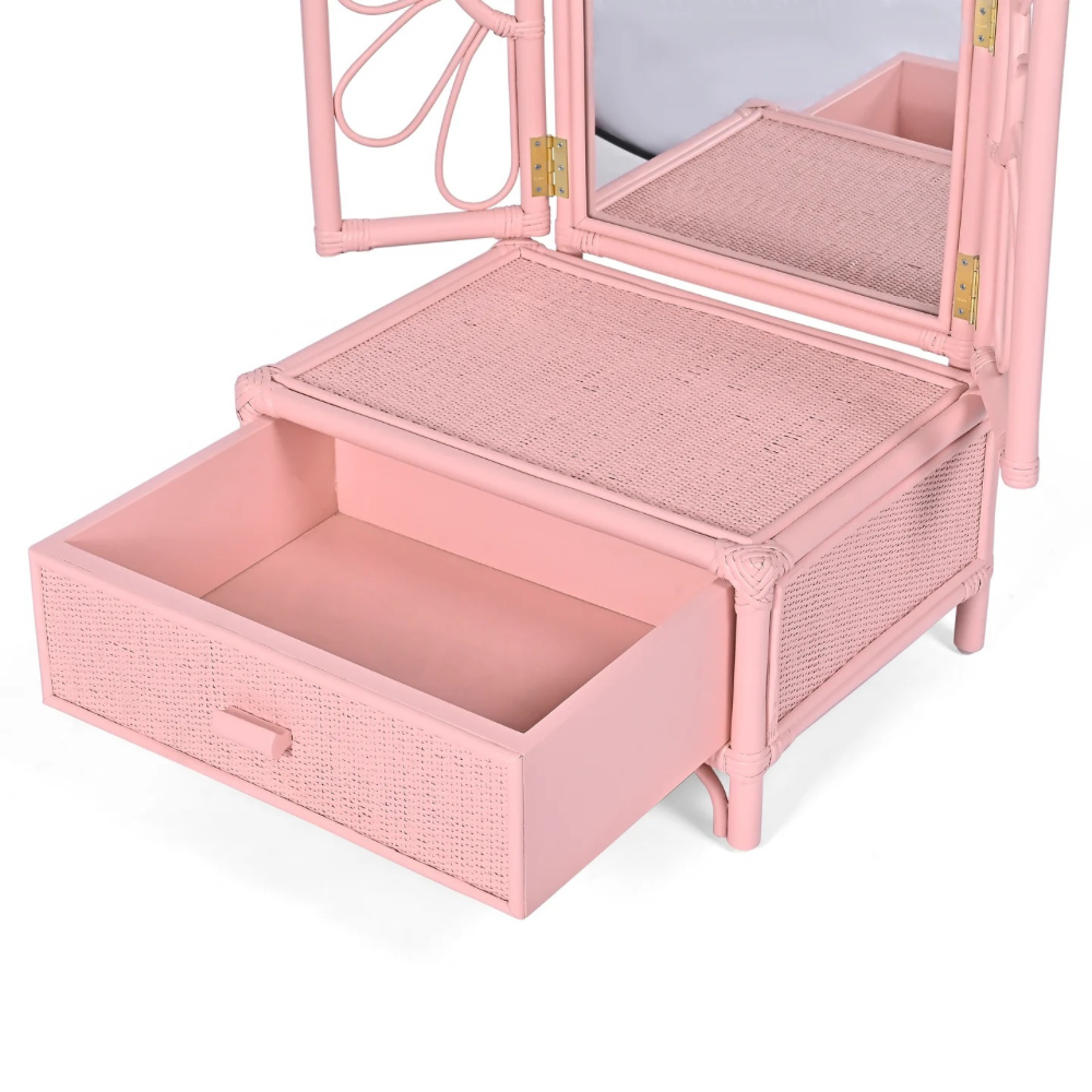 Flower Power Vanity Mirror