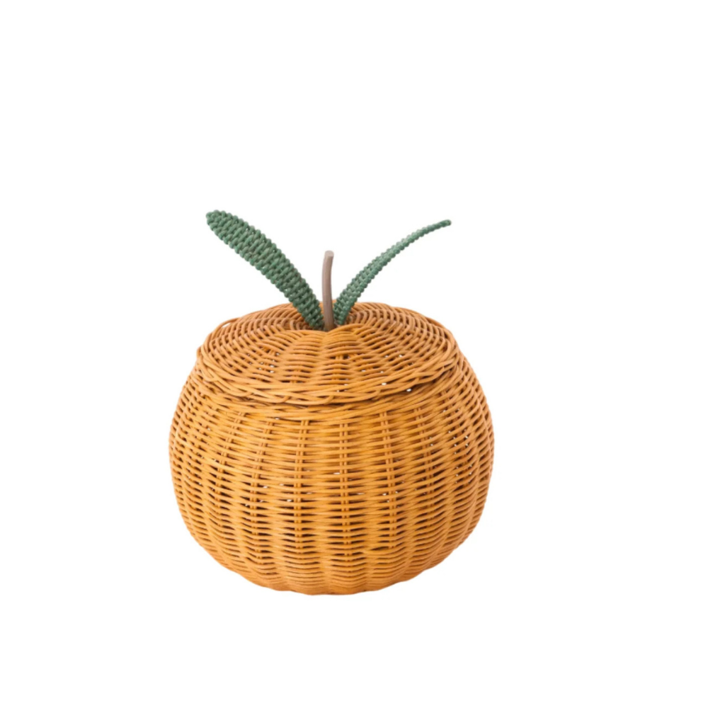 Rattan Apple Basket