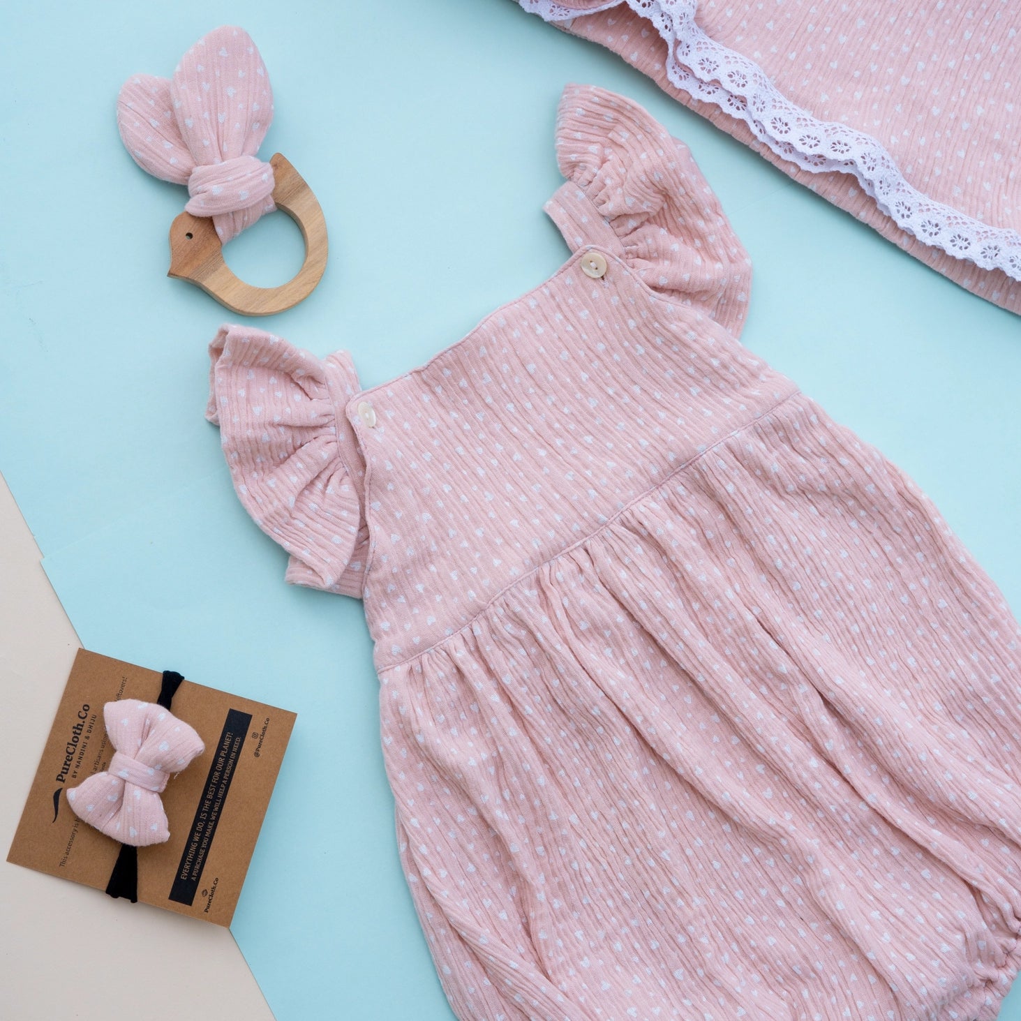 Baby Girl Gift Hamper | Pink Heart