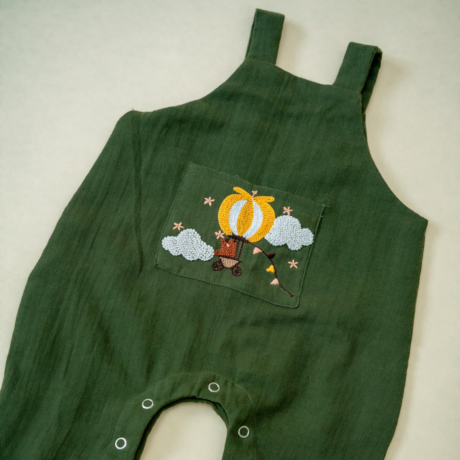 Forest Green Organic Newborn Gift Set | Little Cloud Rider