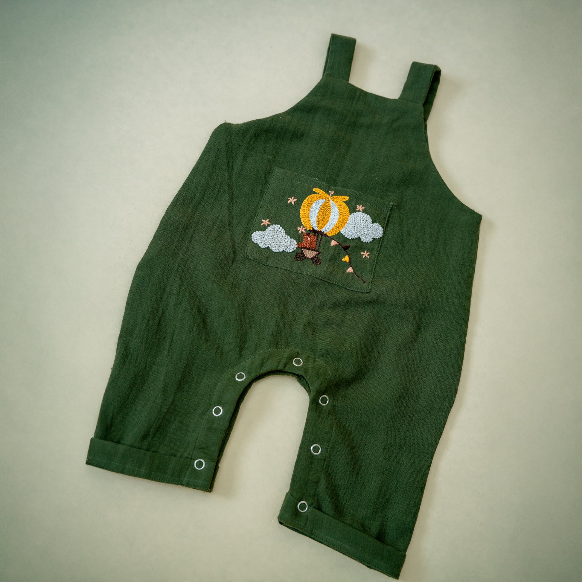 Forest Green Organic Newborn Gift Set | Little Cloud Rider