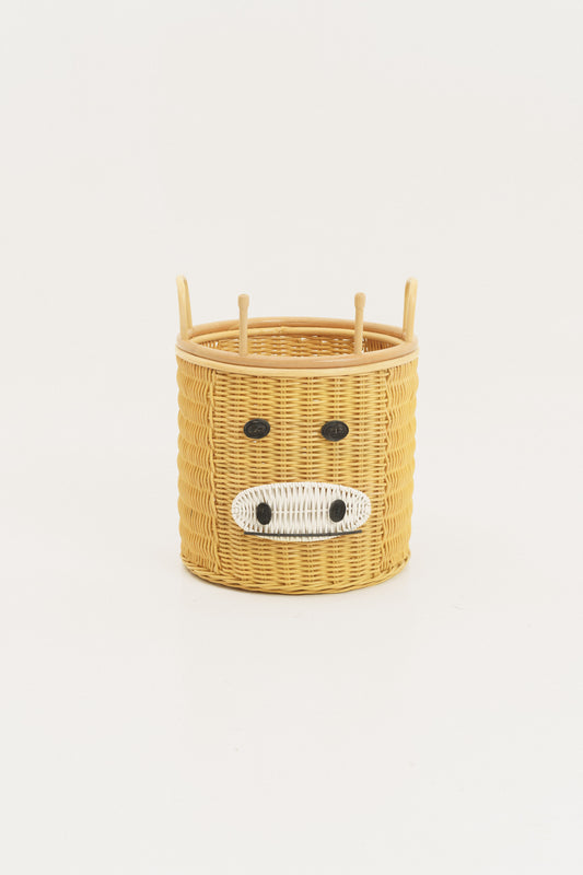 geronimo giraffe round basket