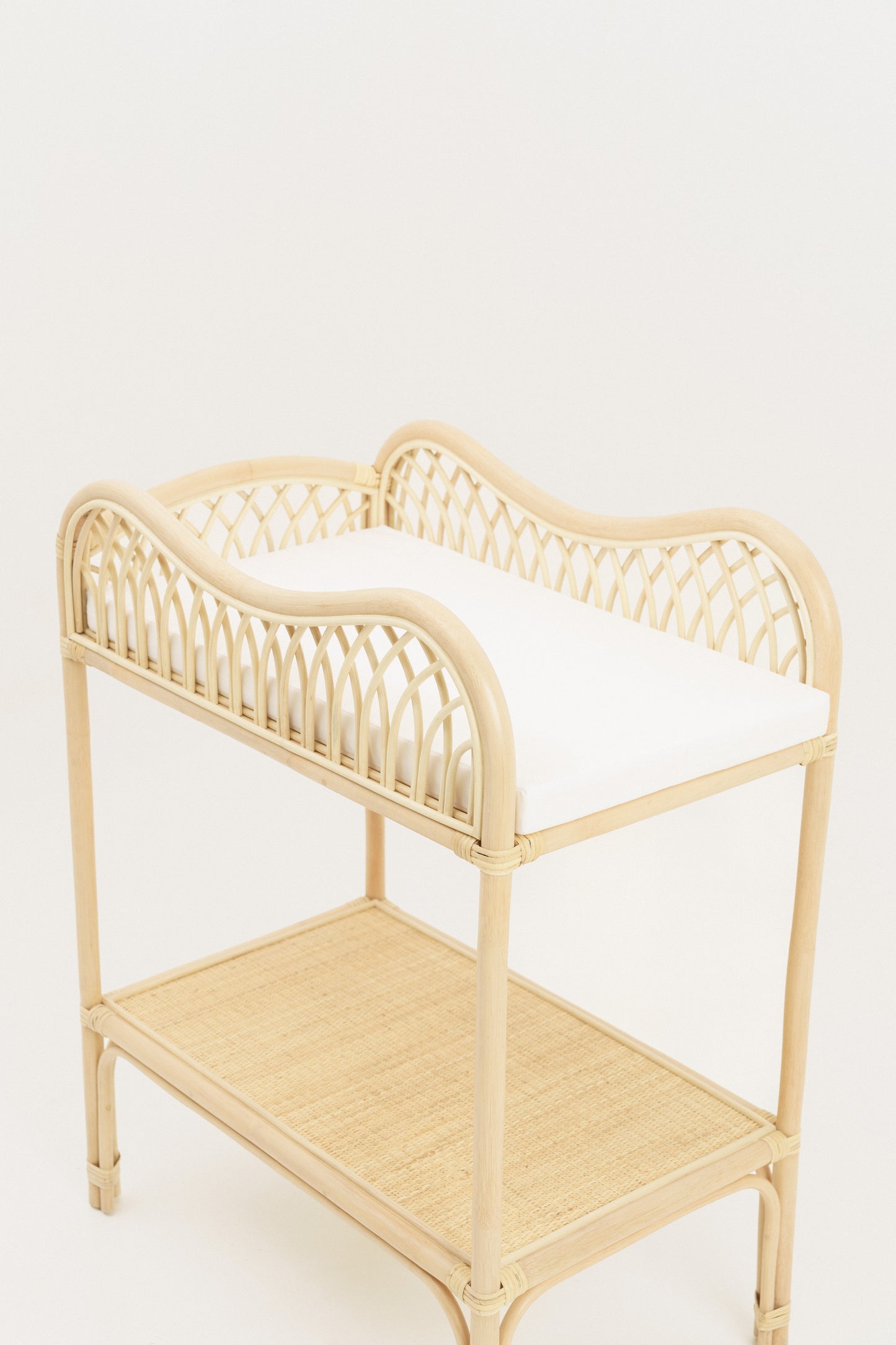 rattan changing table for newborn