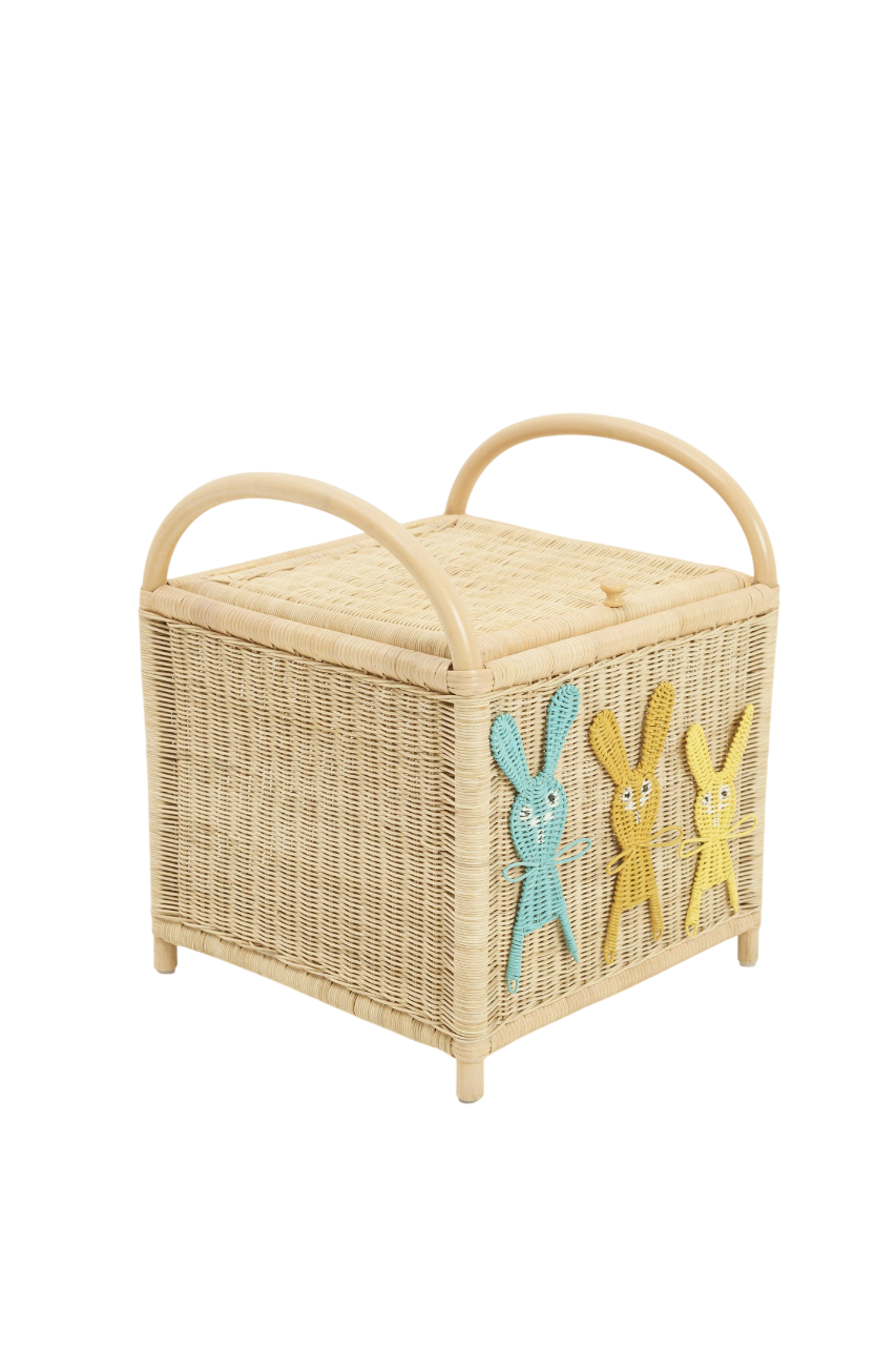 Whimsical Whiskers Storage Trunk