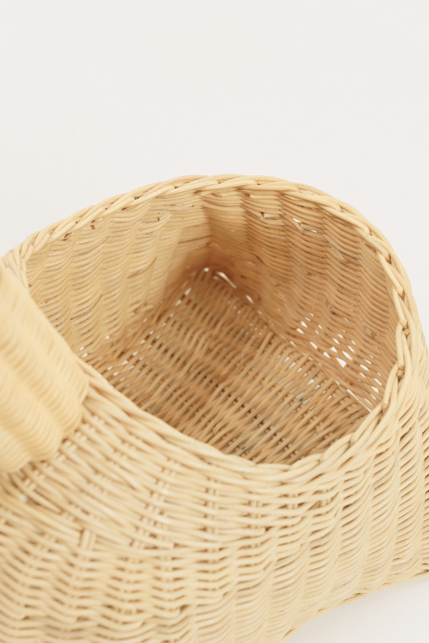 rattan storage basket