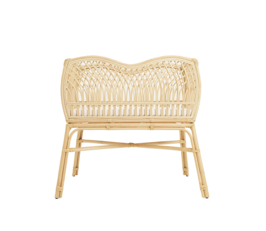 boho baby natural bassinet