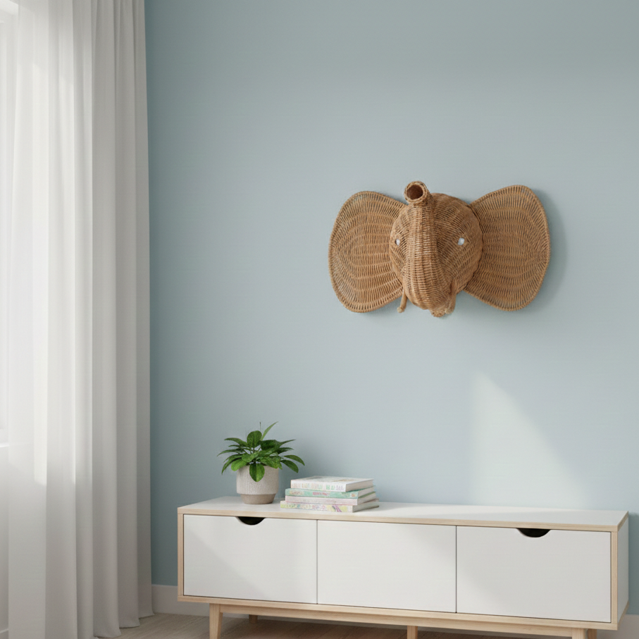 Ellie the Elephant Wall Head Decor