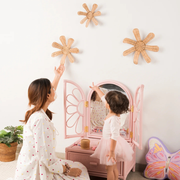 Flower wall decor