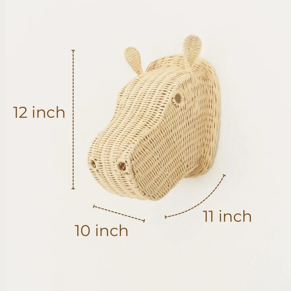 Dodo the Hippo Wall Décor