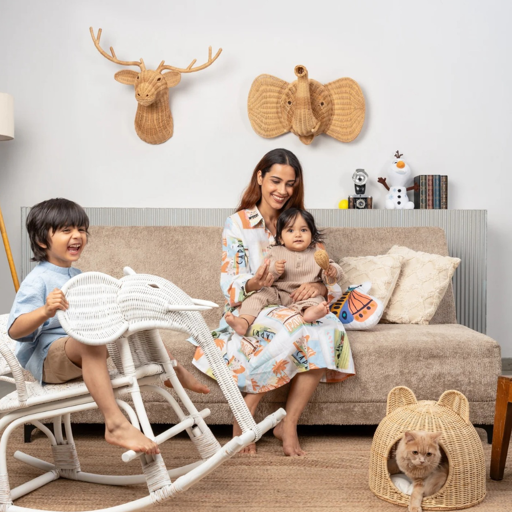 Ellie the Elephant Wall Head Decor