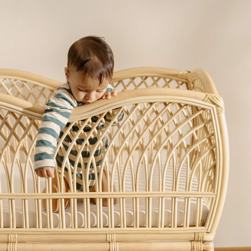 Boho Baby Natural Bassinet