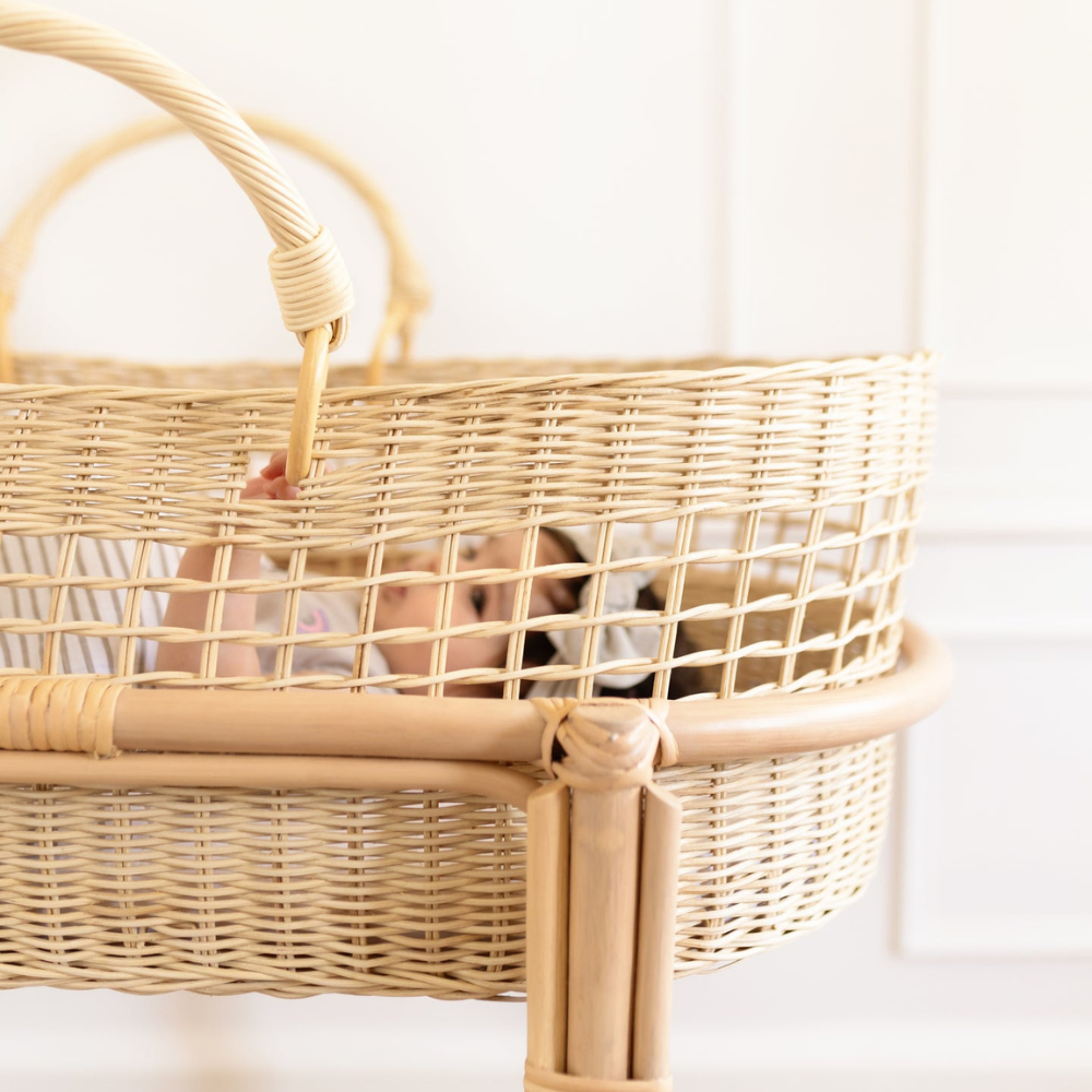 Change- a- Roo Moses basket and rocking stand