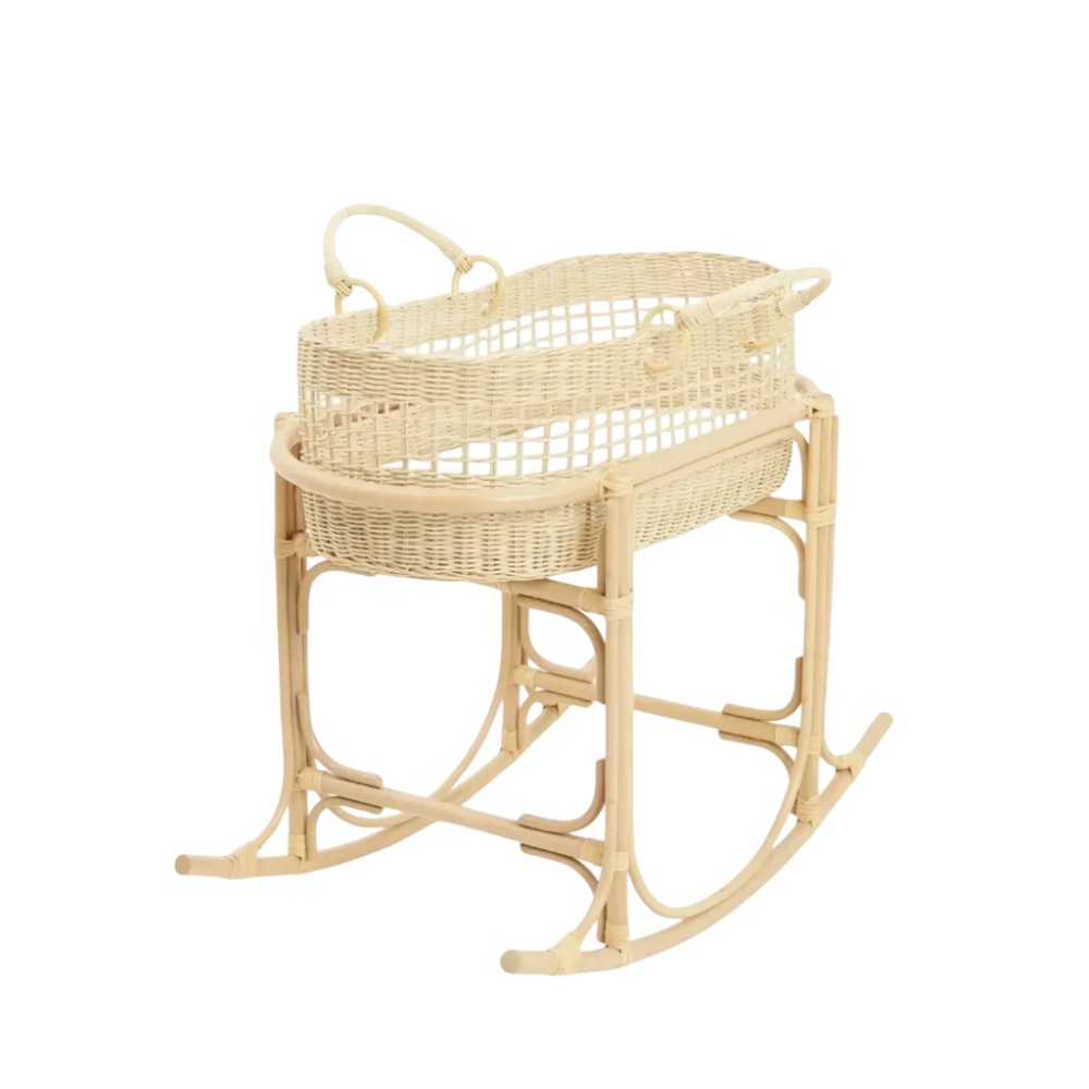 Change- a- Roo Moses basket and rocking stand