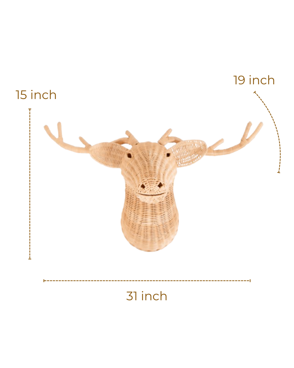 Rusk the Deer Wall Decor