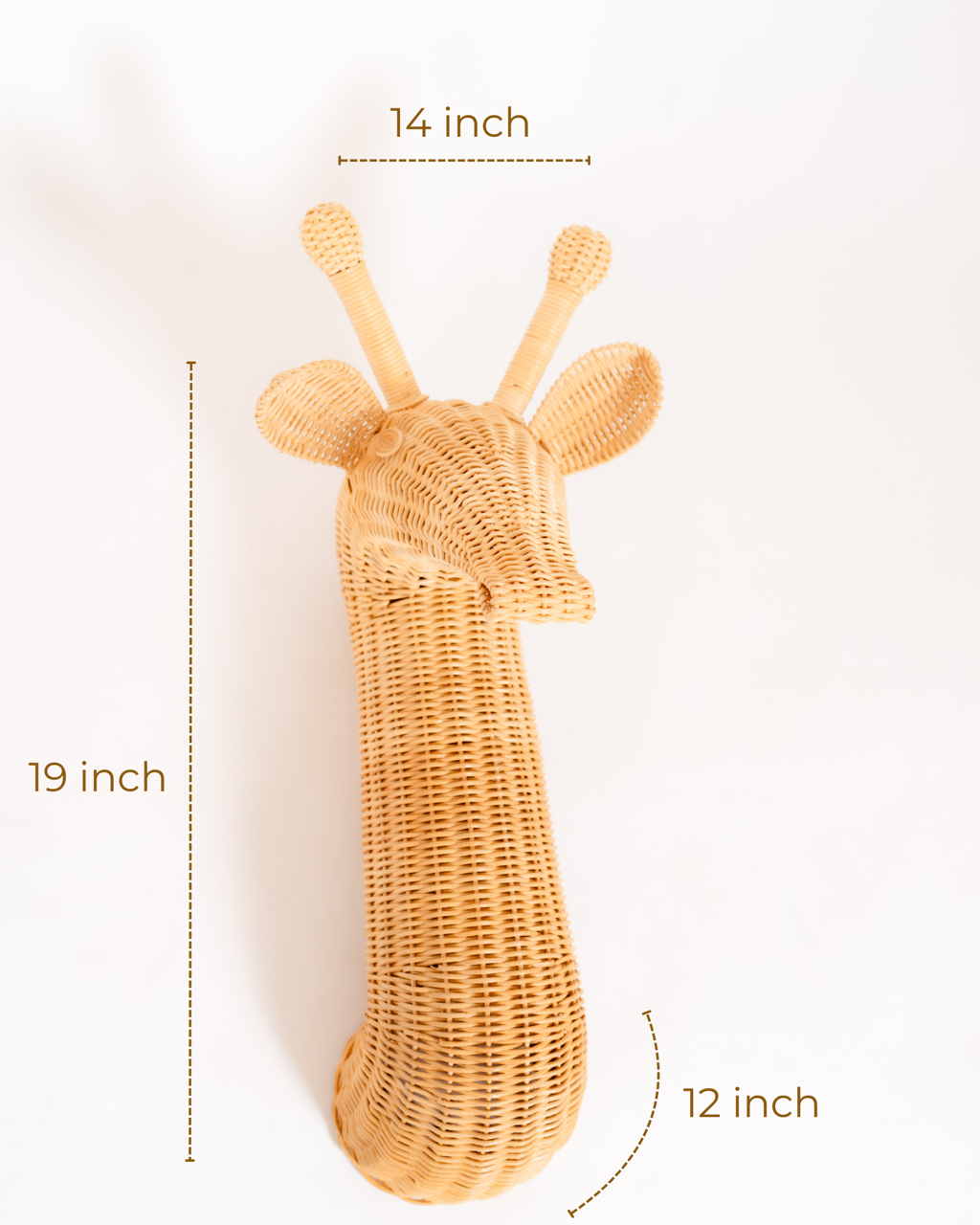 Geoff the Giraffe Head Wall Decor