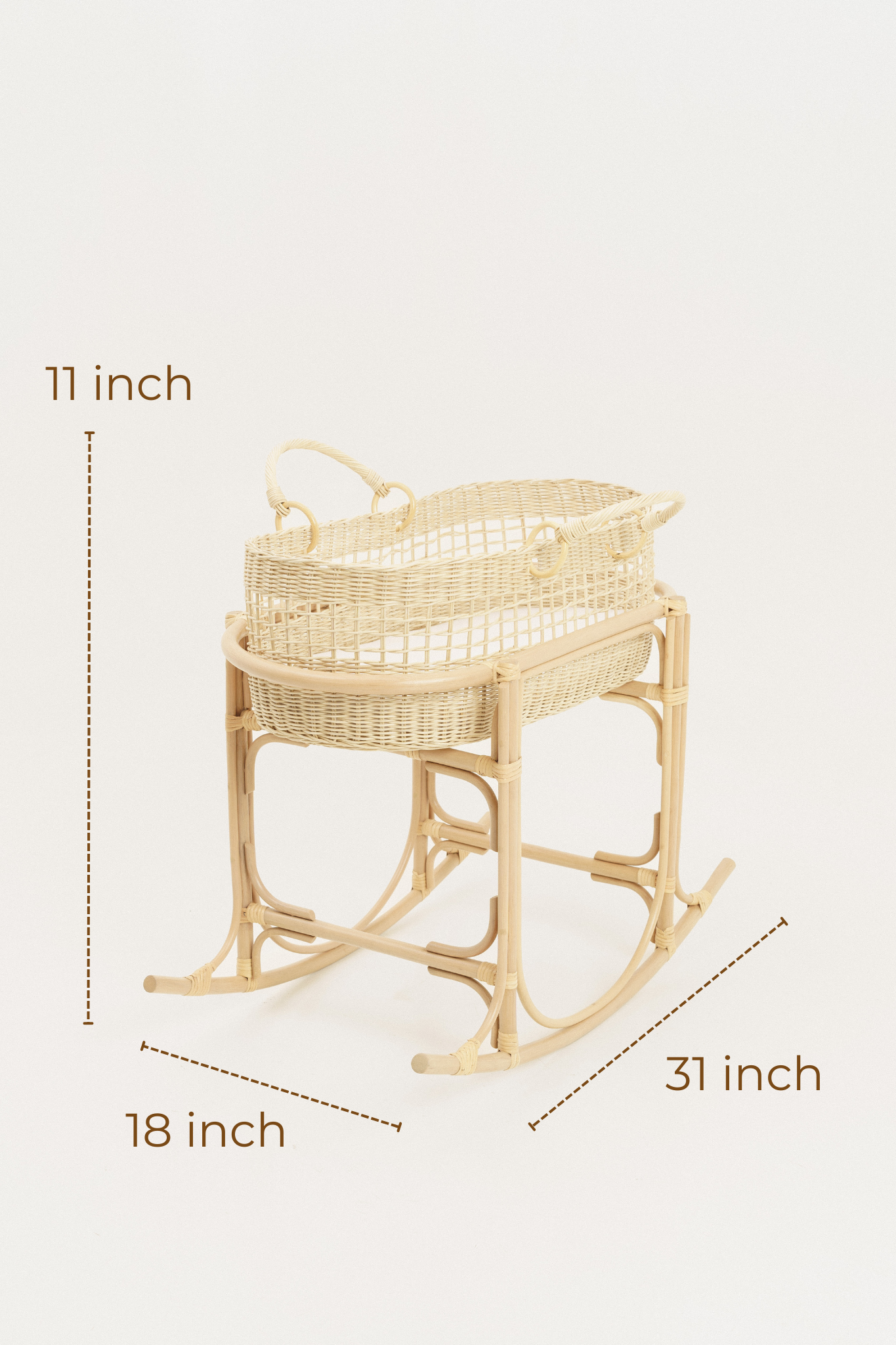 change a roo baby rocking stand and snug cub moses basket