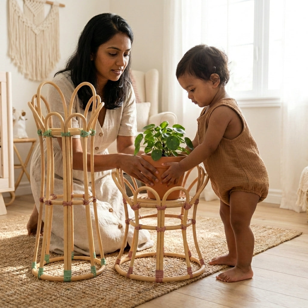 Circle of Life Planter Stand